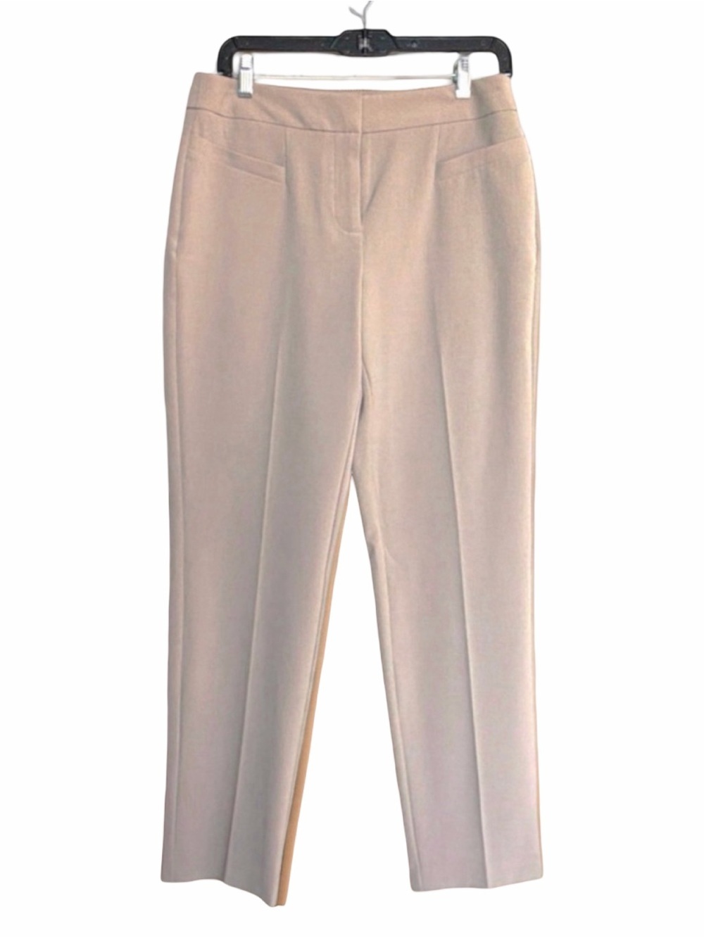 Etcetera Women's Ivory Straight-Leg Dress Pants | Cotton Blend | Size 4